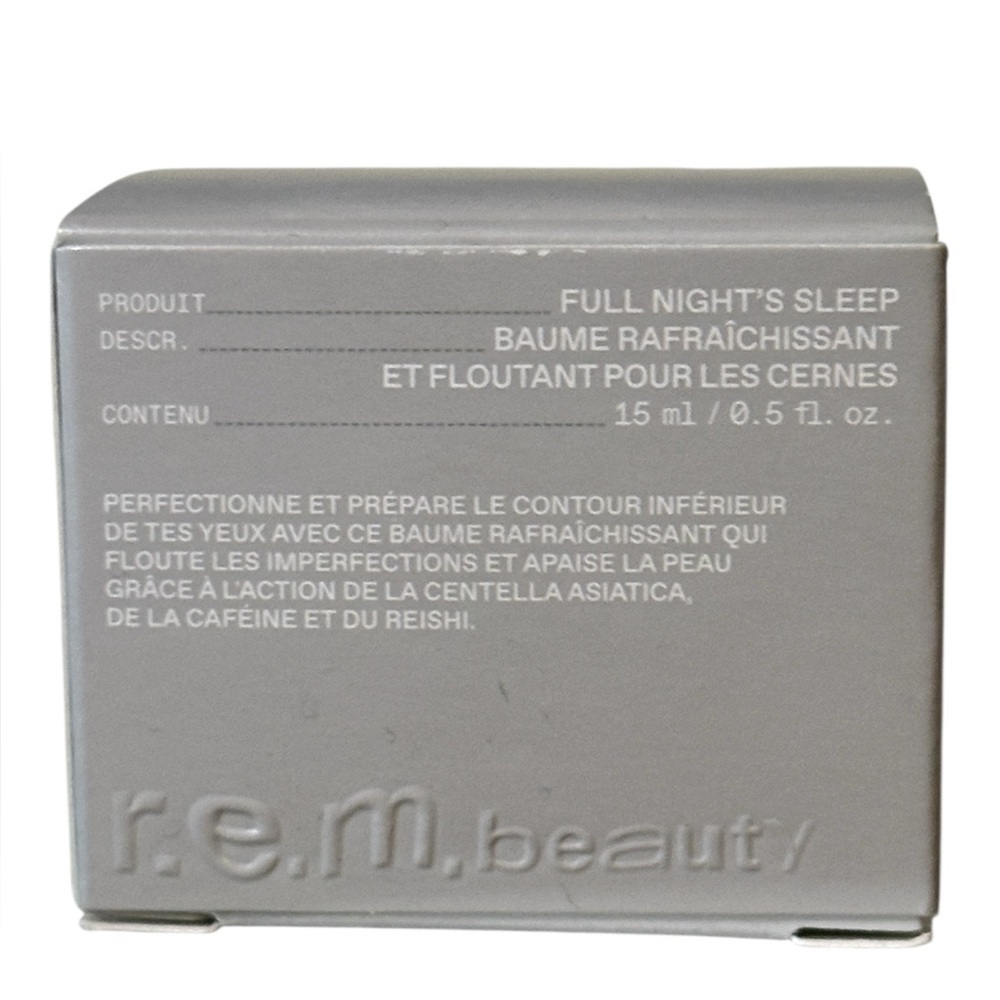 NIP r.e.m. beauty Full Night's Sleep Cooling Blurring Undereye Balm.